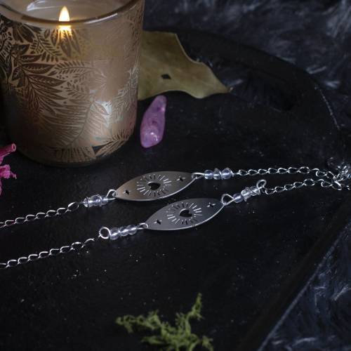 Bracelet en acier inoxydable coeur