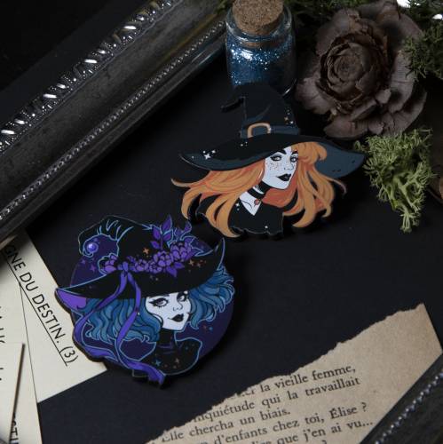 broche - sorcière - witchy